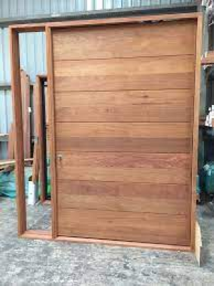 Door made with Cedar Wood